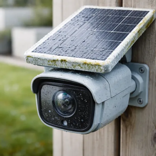 Caméra solaire pour jardin : ce qu'il reste vraiment après 6 mois sous la pluie
