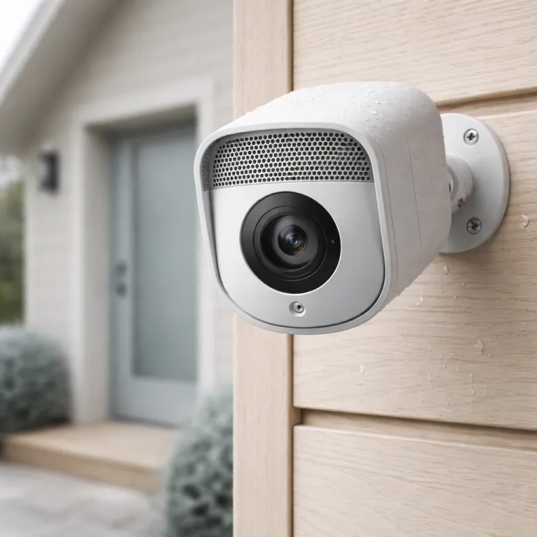 Caméra extérieure connectée avec sirène intégrée : la nouvelle sentinelle de votre maison