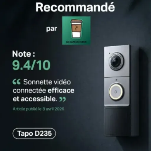 Test Tapo D235 : la sonnette vidéo 2K qui fait le job sans abonnement obligatoire