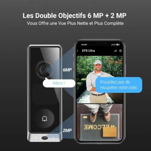 Test EZVIZ EP8 Ultra : une sonnette vidéo très complète, mais pas sans défauts