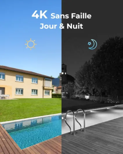 4K 16CH Kit Vidéo Surveillance, 4To 4K NVR avec 8X 8MP Caméra IP PoE, Détection Personne/Véhicule, Caméra de Surveillance Extérieure avec Vision Nocturne, Enregistrement 24/7, RLK16-800D8