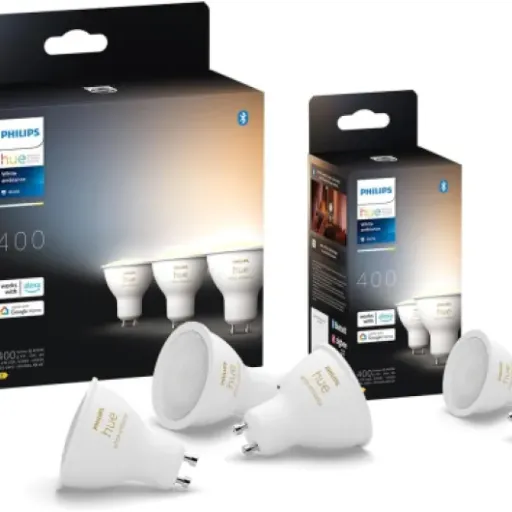 Test Philips Hue White Ambiance GU10 (pack de 5) : le confort au quotidien, moins le confort pour le porte-monnaie