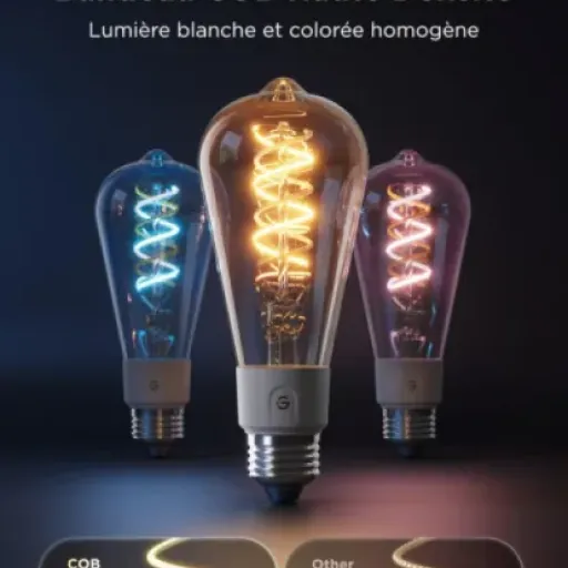 Test Govee Ampoule Intelligente Edison E27 : la déco vintage qui passe enfin au RGB