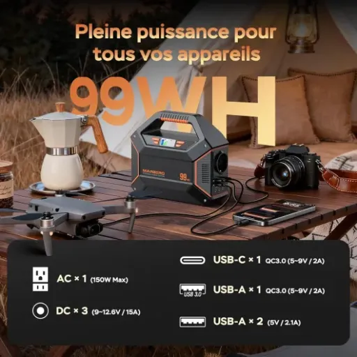 Test MARBERO Power Station 100W + panneau 30W : la petite station d’appoint qui dépanne mais reste limitée