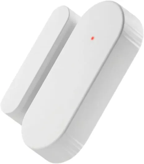 Détecteur d’Ouverture de Porte et fenêtre sans Fil HXA-CD100 – Capteur magnétique pour Alarme Maison HUXGO – Contact magnétique sans Fil Capteur D’ouverture Hxa-cd100