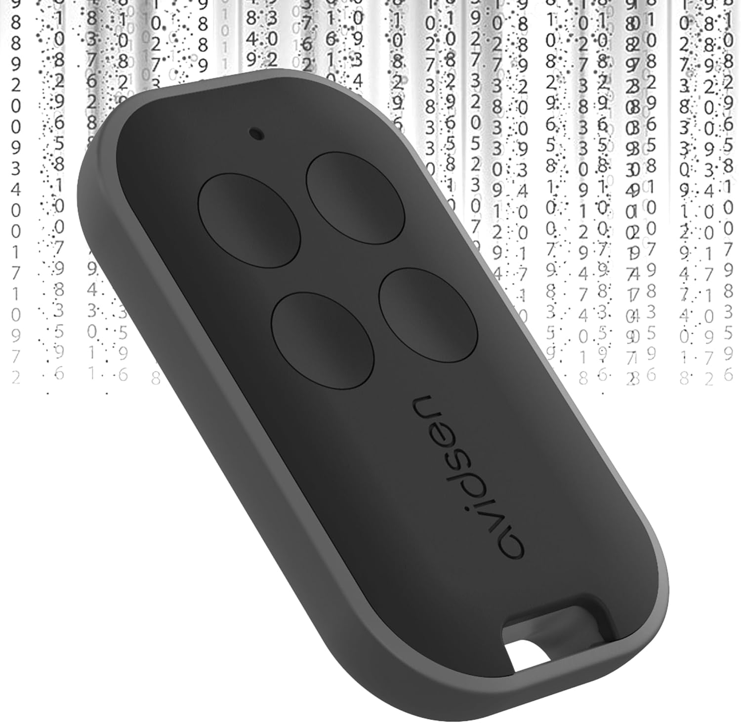 Télécommande, Motorisation Portail et Porte de Garage, 4 Boutons, Fréquence 433.92 MHz, Sécurité Rolling Code, Portée 80m, Compatible Extel, Thomson, Astrell, Pile CR2032 Incluse 1 paquet