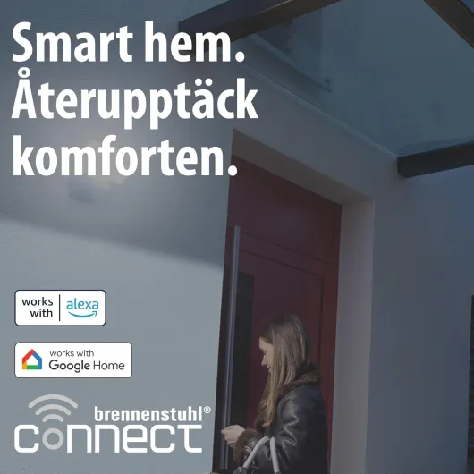 Connect WiFi Projecteur LED WF 2051 P (24 W, 2800 lm, IP54, plusieurs fonctions d'éclairage réglables via l'application, spot d'extérieur pour montage mural avec détecteur de mouvement)
