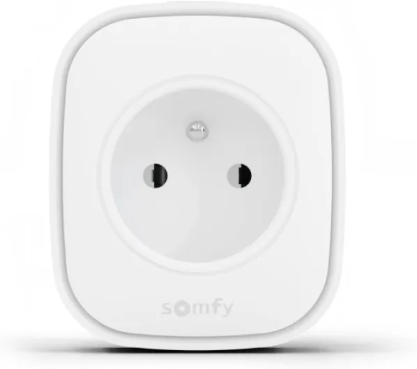 1871215 - Prise Connectée Zigbee - Capteur de consommation électrique - Améliore la portée radio - Routeur pour appareils Zigbee - Compatible TaHoma switch - Utilisation en intérieur