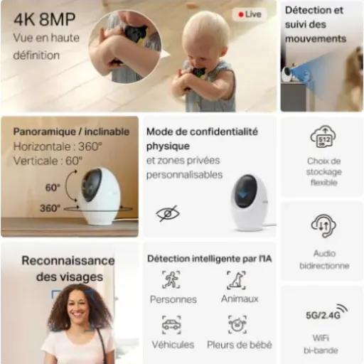 Test Tapo C260 : une caméra 4K qui fait bien le boulot en intérieur