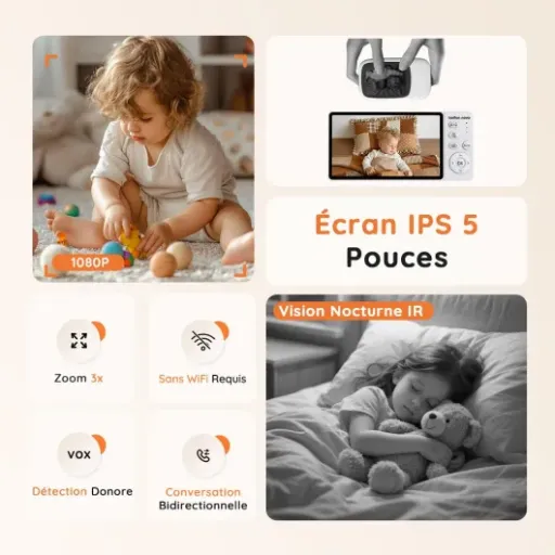 Test Babyphone Camera Bébé VB620 : le babyphone vidéo simple qui fait le job sans Wi-Fi