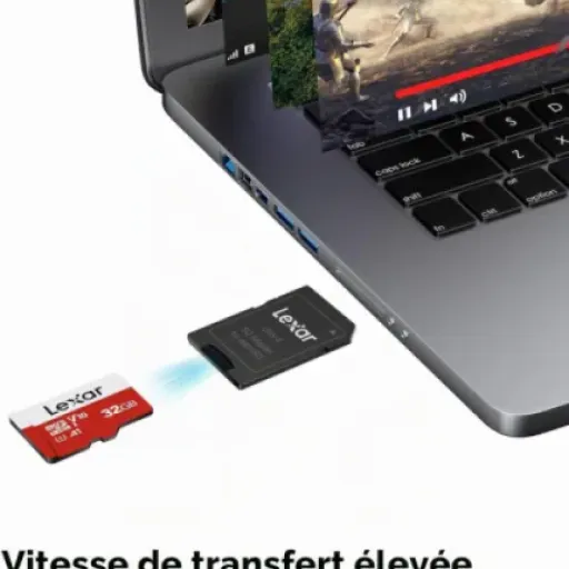 Test Lexar Micro SD 32 Go : la petite carte qui fait le job sans prise de tête