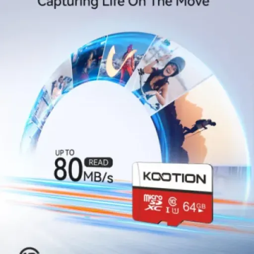 Test KOOTION Micro SD 64 Go (lot de 2) : deux petites cartes pas chères qui font le job
