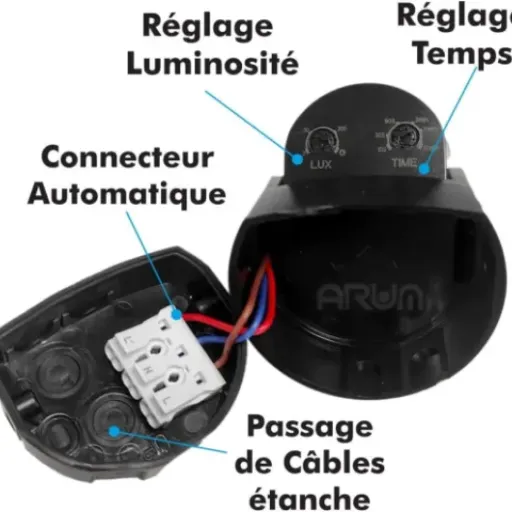 Test ARUM Détecteur de Mouvement IP65 : le petit capteur discret qui fait le job pour le jardin et le garage