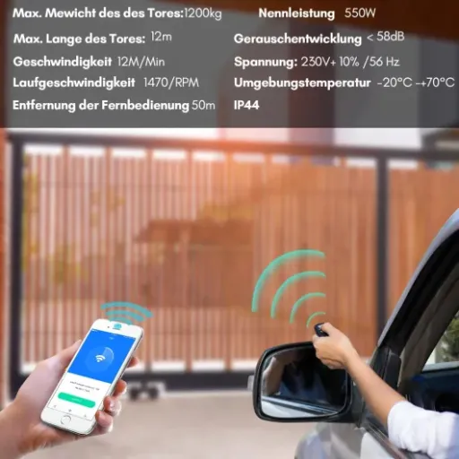 Test Ikodm 550W Motorisation Portail Coulissant : le moteur connecté qui fait le job sans se ruiner