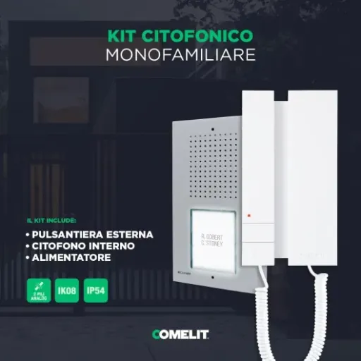 Test Kit audio Ciao-mini Comelit : le citofon basique qui fait le job sans se compliquer la vie