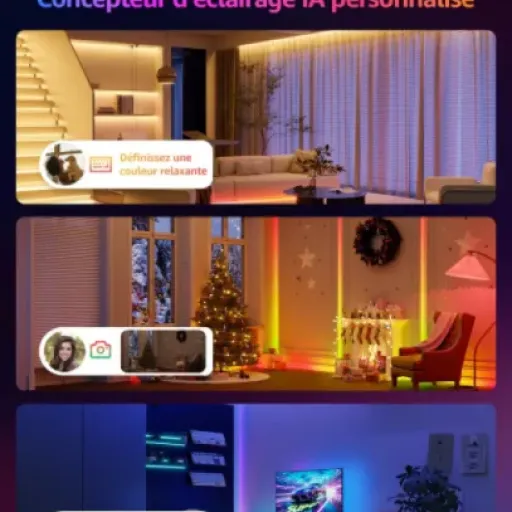 Test Lepro S1 IA Ruban LED 10M : le bandeau RGB pour ceux qui aiment bidouiller la lumière