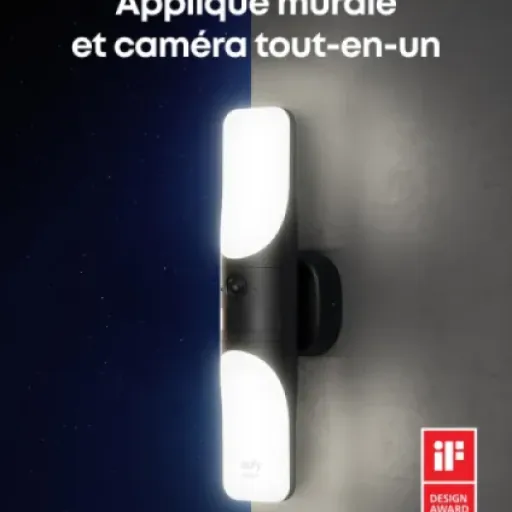 Test eufy Security Wired Wall Light Cam S100 : la caméra-lampe qui remplace enfin le vieux spot extérieur