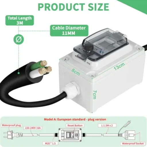 Test SWAWIS Compteur Electrique Numérique Mobile : un wattmètre costaud pour l’extérieur et le camping