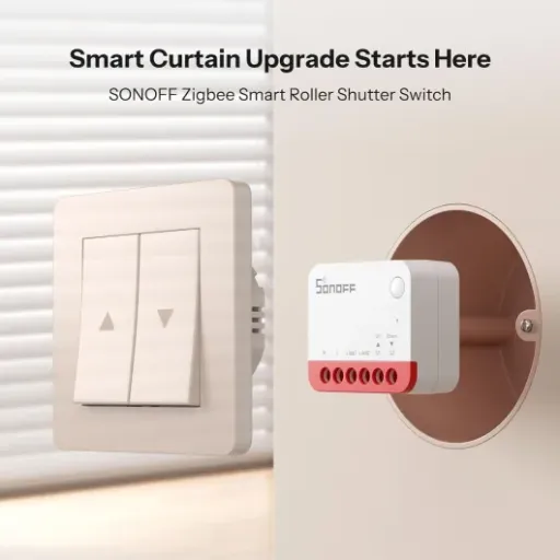 Test SONOFF MINI-ZBRBS : petits modules Zigbee qui font le job pour vos volets roulants