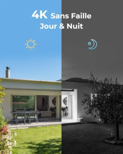 4K PoE Kit Caméra de Surveillance, 4X 8MP Caméra PoE avec 8CH 2To NVR, Kit Vidéo Surveillance avec Détection de Personne/Véhicule, Vision Nocturne, Audio, Enregistrement 24/7, RLK8-800B4 Noir