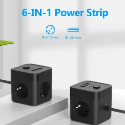 Test JSVER Cube Multiprise 5M : un petit cube bien pensé pour dompter les câbles