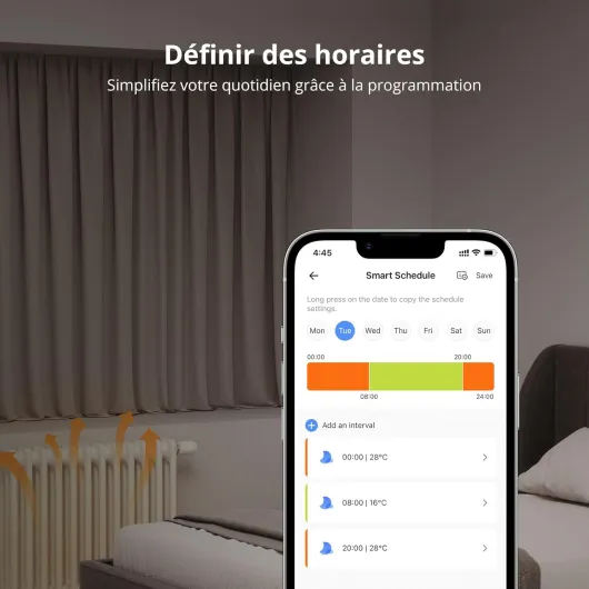 ZigBee 3.0 Vanne Thermostatique Radiateur, Thermostatique Connectée et Intelligente, Détection de Fenêtre, Contrôle Vocal, Compatible avec Alexa/Home Assistant, Requiert Le Hub Zigbee (2 Pack)