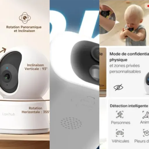 Top Caméra IP intérieure