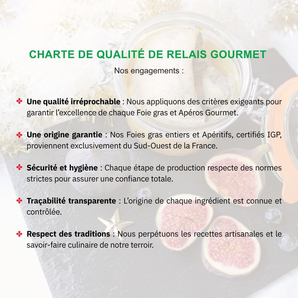 Foie Gras de Canard Entier au Sauternes 200 g - Artisanal Français du Sud-Ouest - Sans Conservateurs, Additifs ni Colorants - Idéal Noël, Fêtes et Coffrets Gourmets