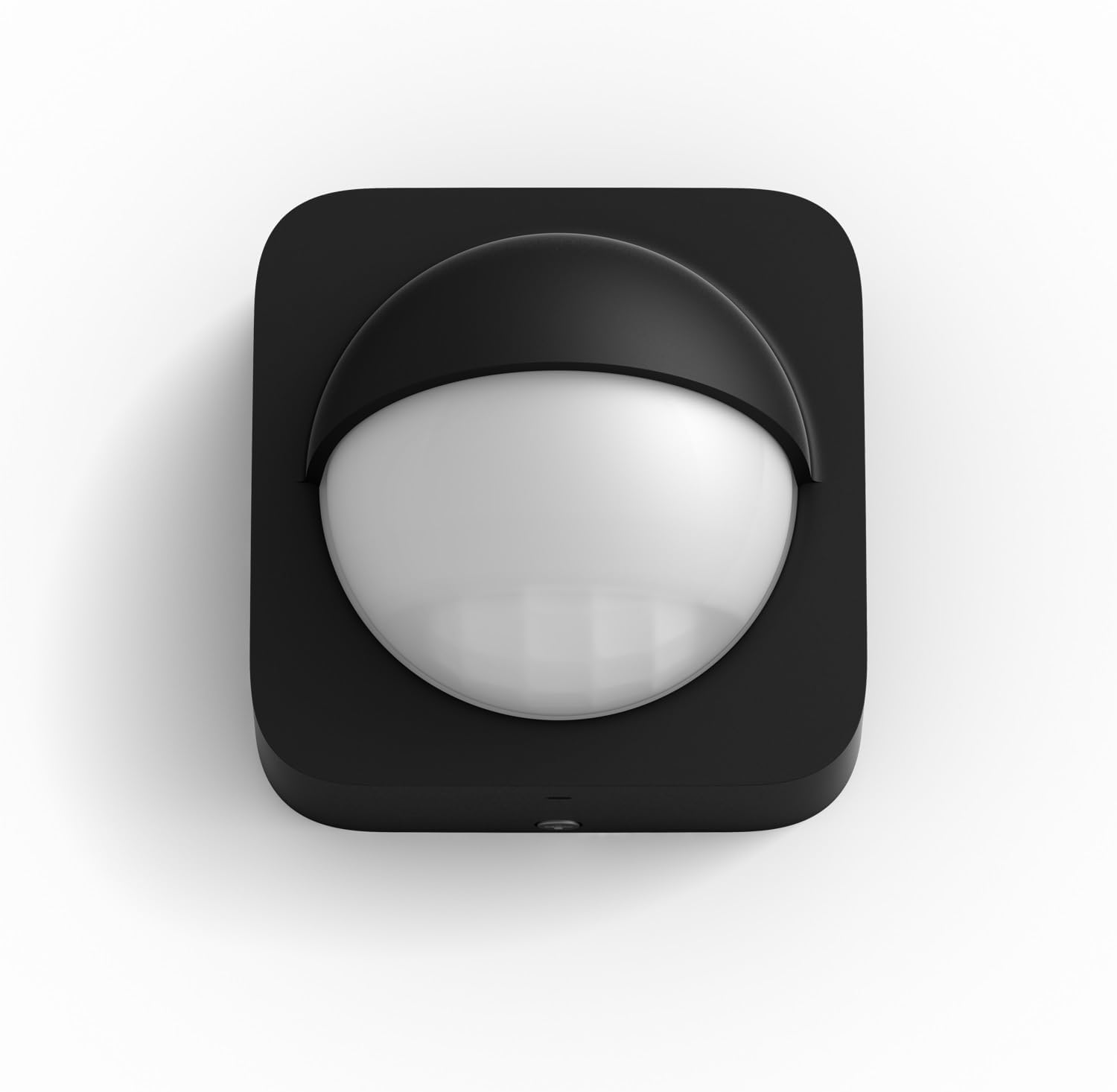 , capteur de Mouvement extérieur, Accessoire d'éclairage Intelligent pour Le contrôle de la lumière extérieure, sans Fil, Noir Extérieur 1 pack Noir