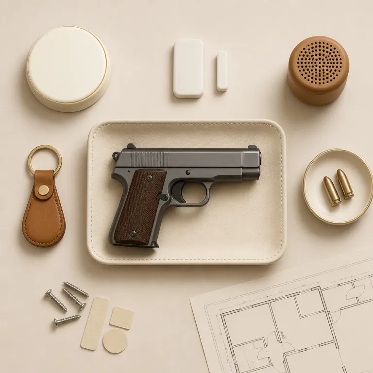 Pistolet d’alarme et maison connectée : comment intégrer une arme à blanc dans une stratégie de sécurité du domicile