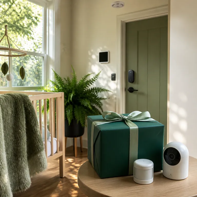 Offrir un cadeau pour femme enceinte qui sécurise aussi la maison connectée