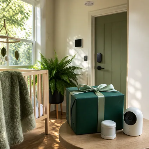 Offrir un cadeau pour femme enceinte qui sécurise aussi la maison connectée