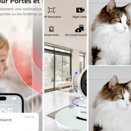 Top Caméra wifi intérieure