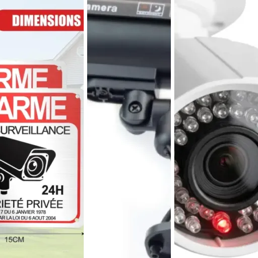 Top Caméra factice extérieur