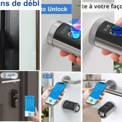 Top Serrure connectée biométrique