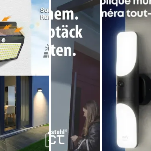 Top Détecteurs de mouvement avec lumière