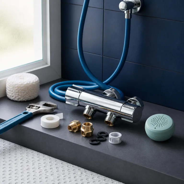 Robinet thermostatique de douche : confort connecté et sécurité pour toute la famille