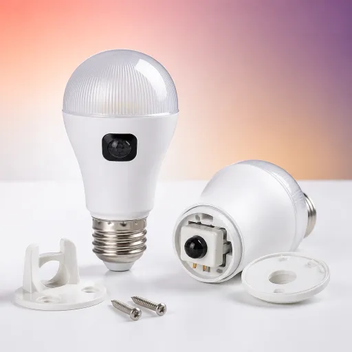 Ampoules avec détecteur de mouvement : l’éclairage intelligent au service de la sécurité du foyer