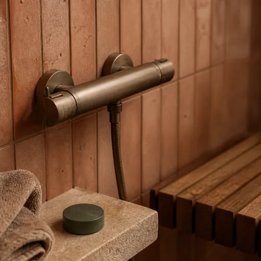 Mitigeur thermostatique de douche : le nouveau cœur sécurisé de la salle de bains connectée